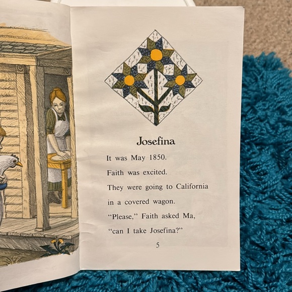 COPY - 🎁5/$10🎁An I can read book, The Josefina Story Quilt, level 3 reader, 1986 - Picture 7 of 7